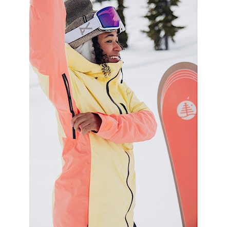 Bunda na snowboard Burton Wms [ak] Gore Upshift Jacket buttermilk/reef pink 2024 - 6