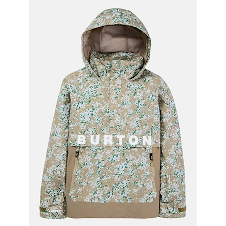 Kurtka snowboardowa Burton Wms Frostner Anorak snowfall camo/summit taupe 2025 - 4