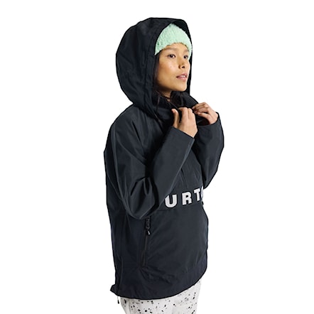 Kurtka snowboardowa Burton Wms Frostner Anorak true black/stout white 2025 - 3