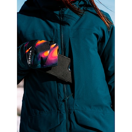 Snowboard Jacket Burton Wms Gore Pillowline deep emerald 2025 - 4