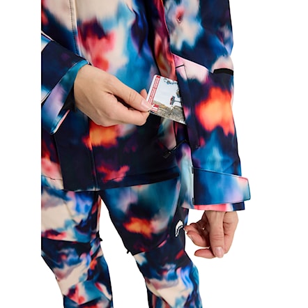 Bunda na snowboard Burton Wms Reserve 2L Stretch Insulated Slim Jacket floral blur 2026 - 4