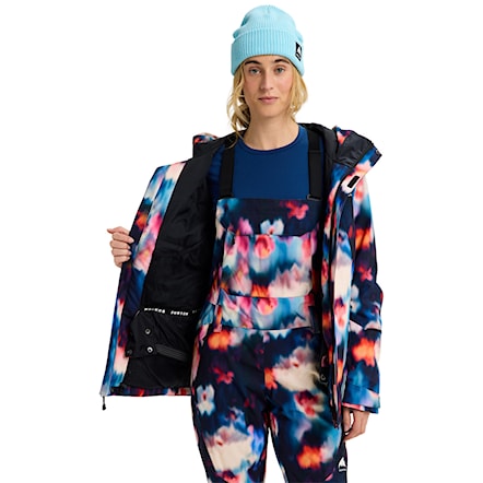 Bunda na snowboard Burton Wms Reserve 2L Stretch Insulated Slim Jacket floral blur 2026 - 7