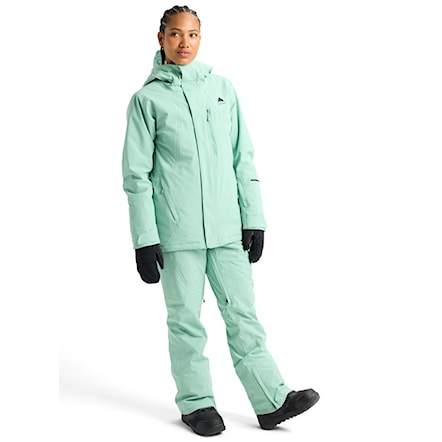 Bunda na snowboard Burton Wms Reserve 2L Stretch Insulated Slim Jacket soft sage 2026 - 5