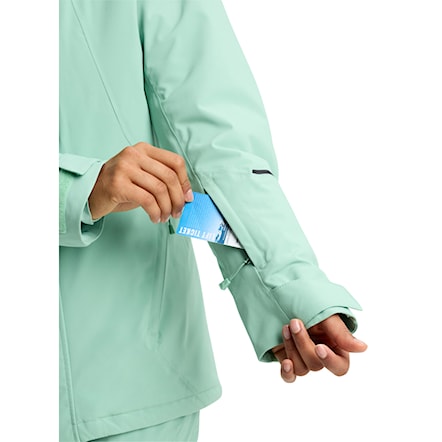Bunda na snowboard Burton Wms Reserve 2L Stretch Insulated Slim Jacket soft sage 2026 - 3
