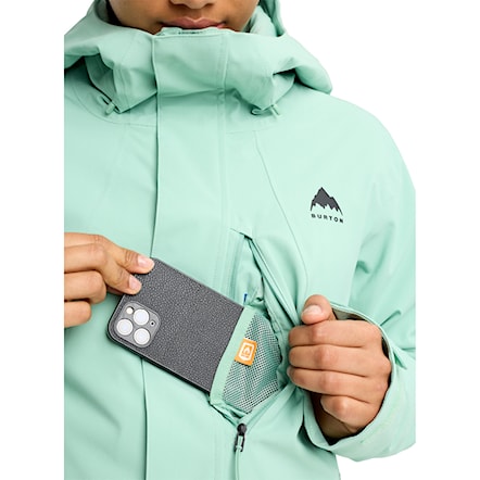 Bunda na snowboard Burton Wms Reserve 2L Stretch Insulated Slim Jacket soft sage 2026 - 4