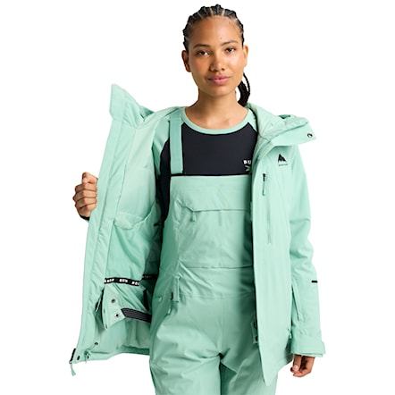 Bunda na snowboard Burton Wms Reserve 2L Stretch Insulated Slim Jacket soft sage 2026 - 7