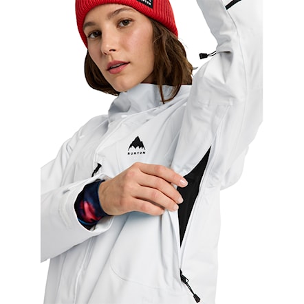 Bunda na snowboard Burton Wms Reserve 2L Stretch Insulated Slim Jacket stout white 2026 - 6
