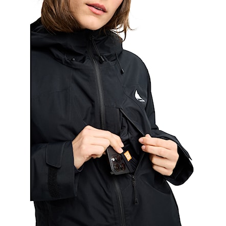 Bunda na snowboard Burton Wms Reserve Insulated Jacket true black 2026 - 5