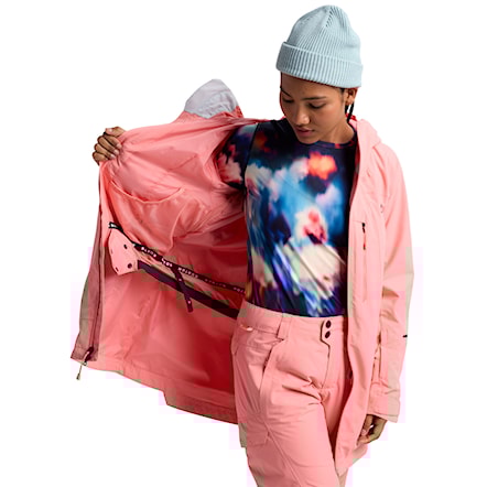 Bunda na snowboard Burton Wms Reserve Jacket sunrise coral 2026 - 7