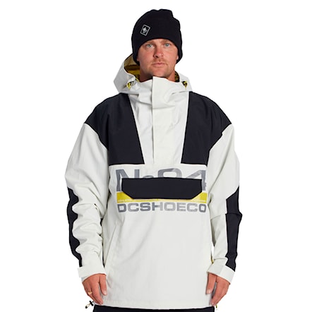 Bunda na snowboard DC Dc-43 Anorak blanc de blanc 2025 - 1