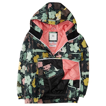 Snowboard Jacket DC Wms Andy Warhol Chalet Anorak in bloom 2024 - 6