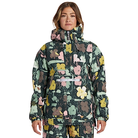 Snowboard Jacket DC Wms Andy Warhol Chalet Anorak in bloom 2024 - 1