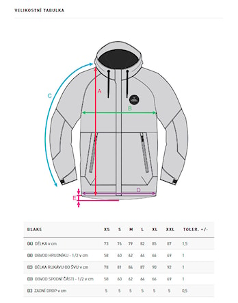 Bunda na snowboard Horsefeathers Blake blue haze 2025 - 3