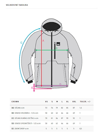 Bunda na snowboard Horsefeathers Crown hydro 2025 - 3