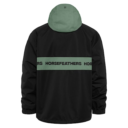 Kurtka snowboardowa Horsefeathers Gordie black/iceberg green 2026 - 4
