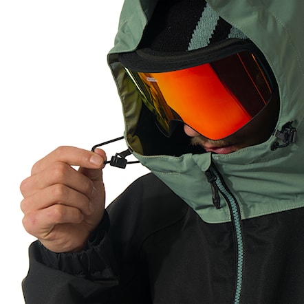 Kurtka snowboardowa Horsefeathers Gordie black/iceberg green 2026 - 5