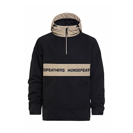 Kurtka snowboardowa Horsefeathers Gordie black 2025 - 1