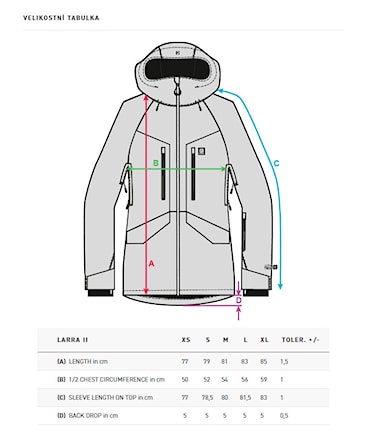 Bunda na snowboard Horsefeathers Larra II blue haze 2025 - 3