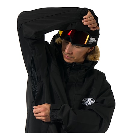 Kurtka snowboardowa Horsefeathers Morris black 2026 - 10