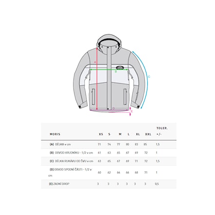 Bunda na snowboard Horsefeathers Morris black 2026 - 4