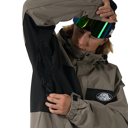 Kurtka snowboardowa Horsefeathers Morris taupe 2026 - 17