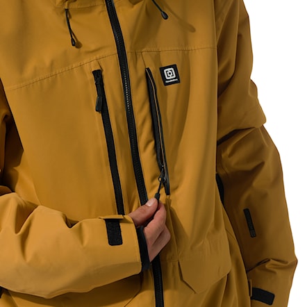 Bunda na snowboard Horsefeathers Pearl amber gold 2026 - 10