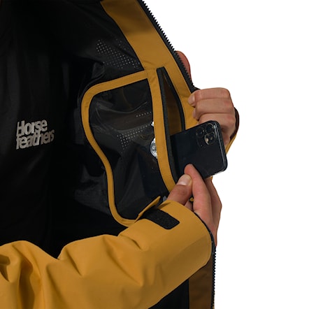 Bunda na snowboard Horsefeathers Pearl amber gold 2026 - 15