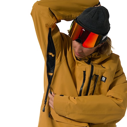 Bunda na snowboard Horsefeathers Pearl amber gold 2026 - 7