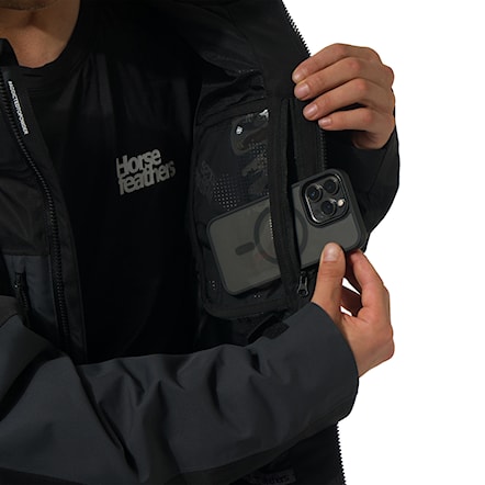 Bunda na snowboard Horsefeathers Pearl black/phantom 2026 - 11
