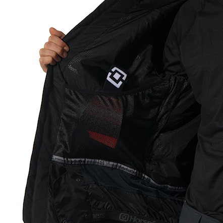 Bunda na snowboard Horsefeathers Pearl black/phantom 2026 - 15