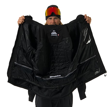 Bunda na snowboard Horsefeathers Pearl black/phantom 2026 - 16