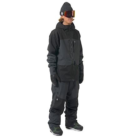 Bunda na snowboard Horsefeathers Pearl black/phantom 2026 - 3