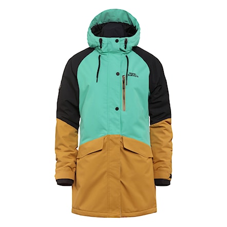 Snowboard Jacket Horsefeathers Pola II turquoise 2024 - 1
