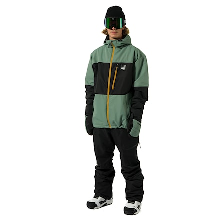 Bunda na snowboard Horsefeathers Recon iceberg green/black 2026 - 4