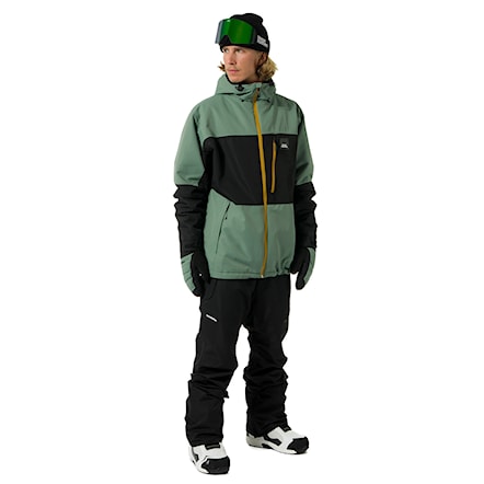 Bunda na snowboard Horsefeathers Recon iceberg green/black 2026 - 5