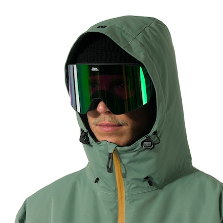 Bunda na snowboard Horsefeathers Recon iceberg green/black 2026 - 6