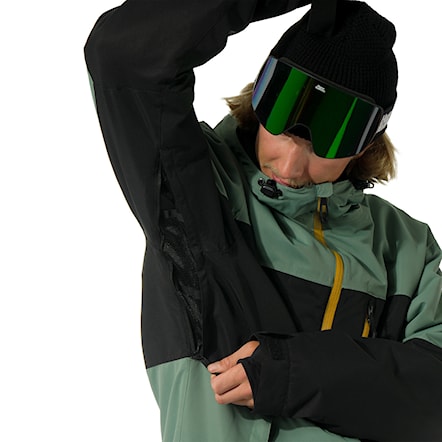 Bunda na snowboard Horsefeathers Recon iceberg green/black 2026 - 7