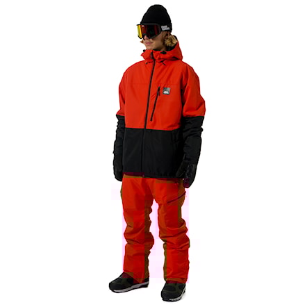 Bunda na snowboard Horsefeathers Recon red/black 2026 - 4
