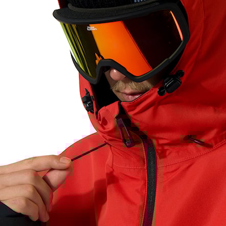 Bunda na snowboard Horsefeathers Recon red/black 2026 - 8