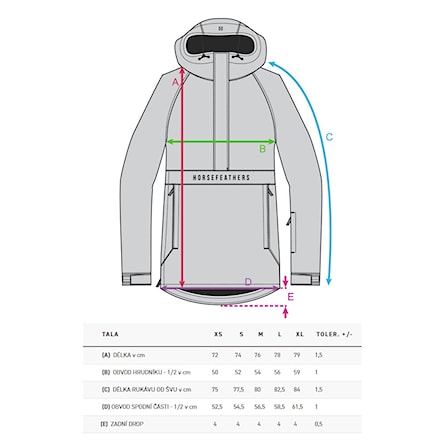 Bunda na snowboard Horsefeathers Tala iceberg green 2026 - 3