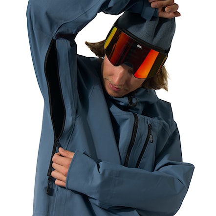 Bunda na snowboard Horsefeathers Terra moonlight blue 2026 - 9