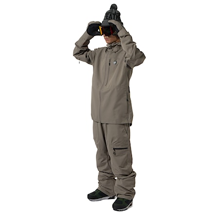 Bunda na snowboard Horsefeathers Terra taupe 2026 - 5