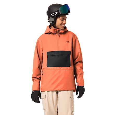 Kurtka snowboardowa Oakley Divisional RC Shell Anorak soft orange 2024 - 3