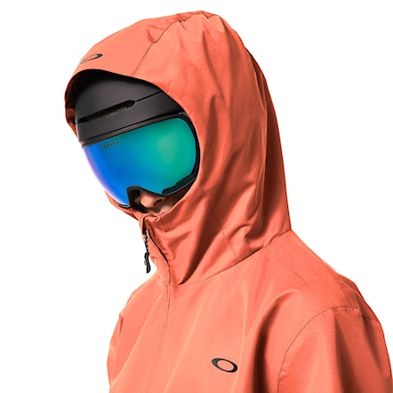 Snowboard Jacket Oakley Divisional RC Shell Anorak soft orange 2024 - 5