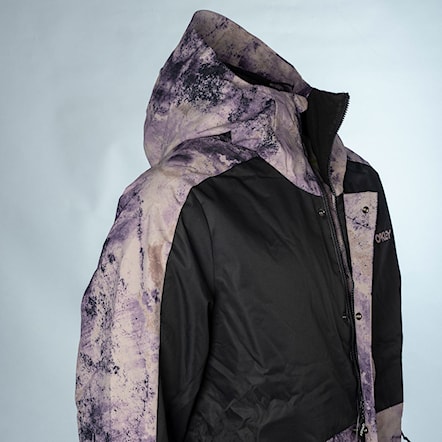 Bunda na snowboard Oakley Range RC Jacket 2.0 oxidation print lilac 2025 - 5