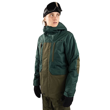 Bunda na snowboard Oakley Sierra Insulated Jacket hunter green/new dk brush 2023 - 1