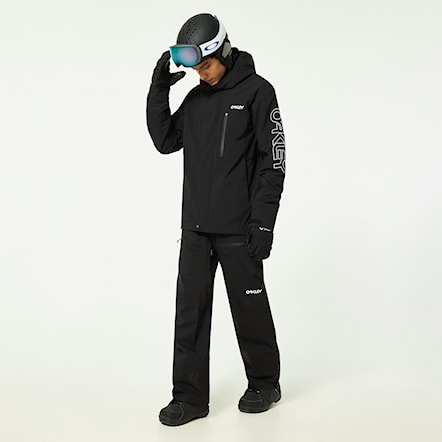 Snowboard Jacket Oakley TNP TBT Insulated Jacket black/white logo 2024 - 13