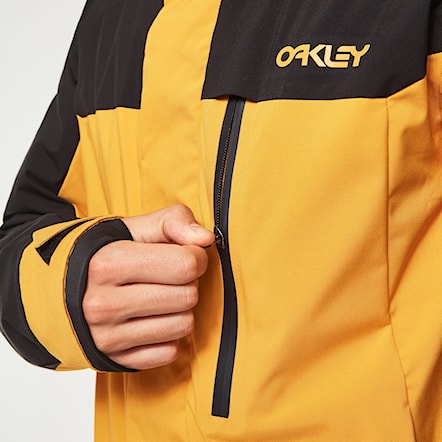 Bunda na snowboard Oakley TNP TBT Shell Jacket amber yellow/blackout 2024 - 13