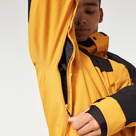 Kurtka snowboardowa Oakley TNP TBT Shell Jacket amber yellow/blackout 2024 - 15