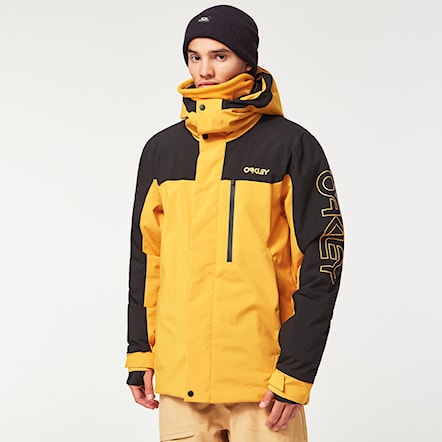 Kurtka snowboardowa Oakley TNP TBT Shell Jacket amber yellow/blackout 2024 - 4